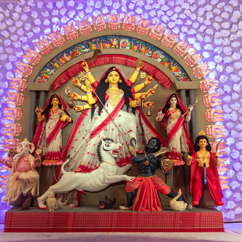 টালা বারোয়ারি দুর্গোৎসব * কলকাতা, পশ্চিমবঙ্গ