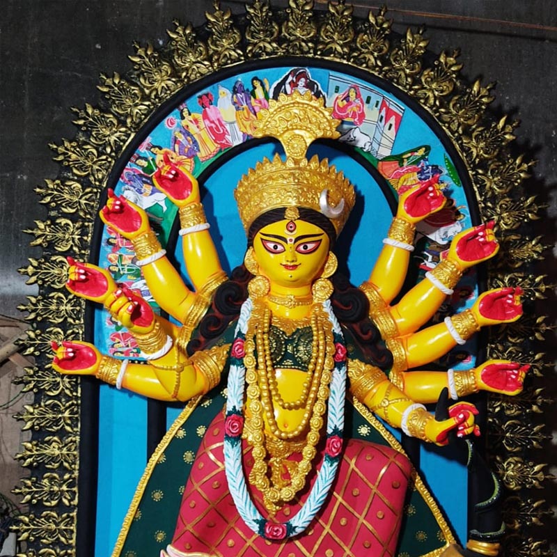 কেদার ভট্টাচার্য লেন সর্বজনীন দুর্গোৎসব * হাওড়া, পশ্চিমবঙ্গ