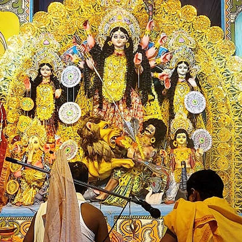 কলেজস্ট্রীট বারোয়ারি পুজো *  কলেজস্ট্রীট, কলকাতা, পশ্চিমবঙ্গ