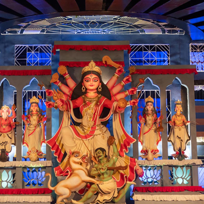 সন্তোষপুর ত্রিকোণপার্ক সর্বজনীন দুর্গোৎসব * কলকাতা, পশ্চিমবঙ্গ