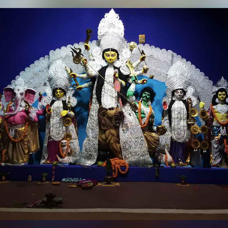 গণপতি পার্ক আবাসিক দুর্গোৎসব * কলকাতা, পশ্চিমবঙ্গ